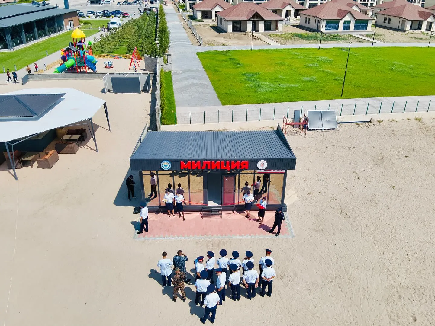 ЭС АЛУУЧУЛАРДЫН КООПСУЗДУГУ ҮЧҮН МИЛИЦИЯНЫН ЗАМАНБАП ПУНКТУЛАРЫ АЧЫЛДЫ.