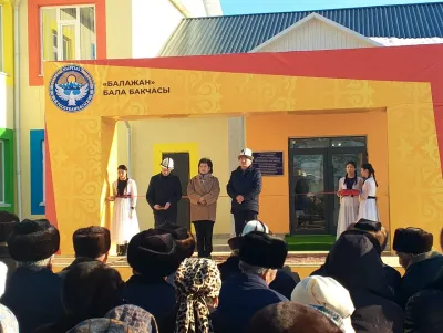 ЫСЫК-КӨЛ РАЙОНУНУН ТЕМИР АЙЫЛЫНДА БАЛА БАКЧА АЧЫЛДЫ.